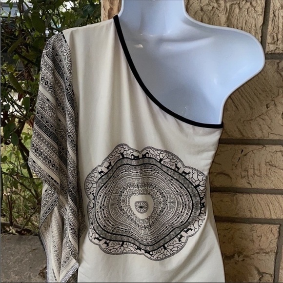 A’Gaci Top Boho off shoulder Sexy Blouse Night out off shoulder Vacation - Picture 8 of 12